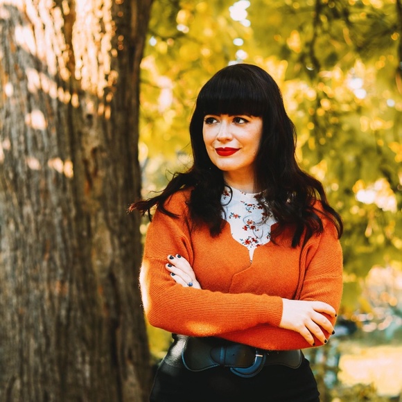 Chicwish Wavy Wrap Knit Top - Picture 3 of 5